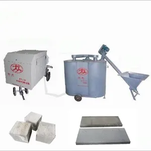 Factory Supply5m3/h Cast-in-place Wall Foam Concrete Machine With Pump Small Foam Concrete Mixer Machine