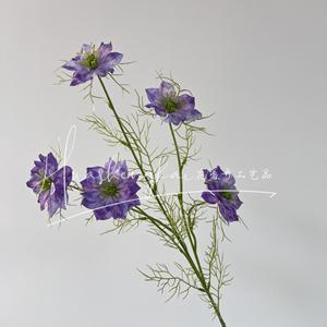 ดอกไม้ประดิษฐ์ ดอกไม้บานสะพรั่ง 005 ดอกไม้ผ้าไหม ตกแต่งงานแต่งงาน ดอกไม้จำลองคุณภาพสูง ก้านเดี่ยว - Product Image 3