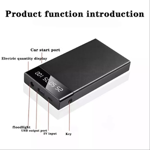 LOGO personnalisé 10000mah <span class=keywords><strong>voiture</strong></span> <span class=keywords><strong>chargeur</strong></span> rapide charge rapide quatre USB <span class=keywords><strong>Portable</strong></span> Power Station Mobile Power Bank avec lumières LED - Product Image 6