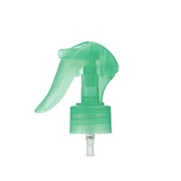 Pompe à gâchette mini 24/410 en polypropylène pour cosmétiques et soins capillaires, bouchon atomiseur, vente directe usine