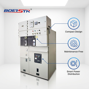 Unidad de Anillo Principal (RMU) con Aislamiento de Gas SF6 11KV 630A 25KA para Subestaciones de Media Tensión y Tableros de Distribución de Energía BRSM6-12 - Product Image 2