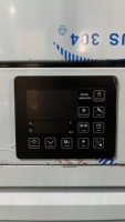 Congélateur vertical -40°C, 15 plateaux, machine de congélation rapide, acier inoxydable, refroidissement par air, dégivrage automatique