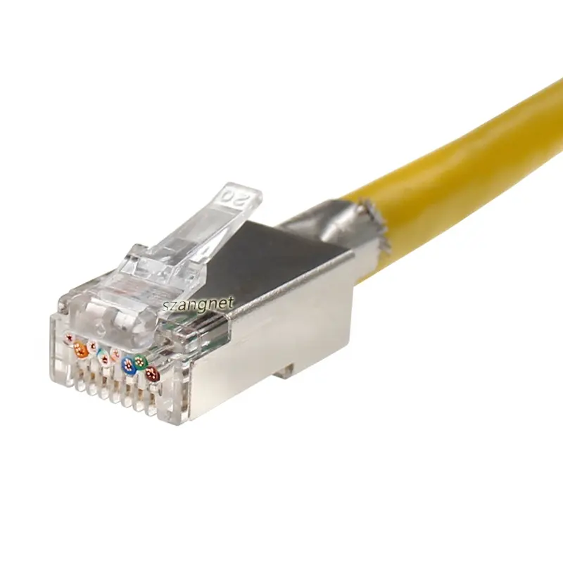 Đầu Nối Ethernet Đầu Nối RJ45 Cat7 8P8C Pass Through Cat5e Cat6 Cat7 RJ45