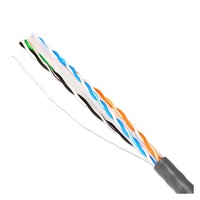 Cable UTP Cat6 de alta calidad 305m/1000ft Ethernet LAN Cable de red Cat6e y Cat5e Cables de comunicación