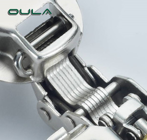 Гидравлические скрытые 105 градусов железные пружинные петли мебельные аксессуары оборудование для кухонных шкафов двери спальни домашнего использования - Product Image 4