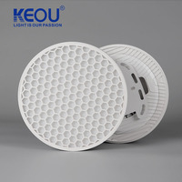 Couverture PC en nid d'abeille en aluminium multicolore 24W, aucun dommage de lumière bleue, panneau lumineux LED blanc pour le bureau