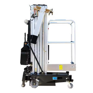 מותאם אישית אלומיניום הידראולי <span class=keywords><strong>lifter</strong></span> מכונת 150 ק "ג 6 מ '8 מ' 10 מ 'משקל אדם-מעלית עצמי מונע פלטפורמת עבודה - Product Image 5