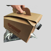 Emballage personnalisé 3L 5L 10L sac de boisson réutilisable écologique sac à bavette de boisson étanche pour boisson eau boisson