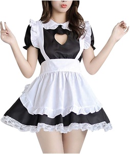 Disfraz de Sirvienta para Mujer, Vestido de Sirvienta, Vestido de Anime Japonés, Vestido <span class=keywords><strong>Sissy</strong></span>, Estilo Dulce Clásico Gótico Lolita, Disfraz de Sirvienta Francesa, Delantal Elegante - Product Image 1