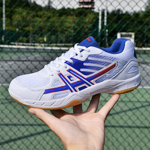 Zapatos de bádminton para padres e hijos, unisex, multicolor, a la moda, con absorción de impactos, antideslizantes, seguros, cómodos, zapatos de entrenamiento profesional - Product Image 3