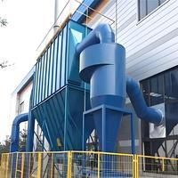 Nouveau dépoussiéreur industriel à jet pulsé, contrôle automatique PLC, certifié ISO9001, efficacité de 99,9 %, garantie 1 an, pour le ciment