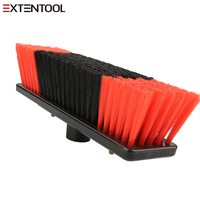 Perche télescopique Extenclean en aluminium et fibre de carbone de 18 mètres avec brosse, système de verrouillage Flip Cam, pour nettoyage écologique