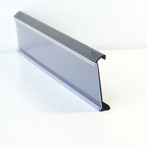 Pvc Plastic Extrusie Profiel Data Strip Plank Rand Label Houder Prijs Label Plank Praters Voor Supermarkt Planken - Product Image 6
