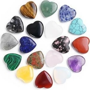 2026 Ornamenti a Forma di Cuore <span class=keywords><strong>in</strong></span> Quarzo Rosa Naturale Intagliati a Mano 20*6mm - Preferiti per Vendita all'Ingrosso - Product Image 2