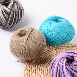 <span class=keywords><strong>Prix</strong></span> usine 3ply Chunky 80% Acrylique 20% <span class=keywords><strong>Laine</strong></span> <span class=keywords><strong>Alpaga</strong></span> <span class=keywords><strong>Laine</strong></span> Fil à tricoter mélangé pour tricoter des écharpes - Product Image 6