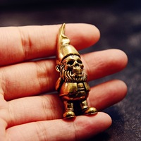 Nouvelle figurine décorative de bureau en laiton rétro, artisanat créatif pour la maison et le bureau
