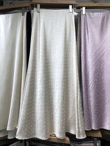Nuova Gonna Midi Casual alla Moda con Motivo a <span class=keywords><strong>Pois</strong></span>, Stile Retrò, Chic da Donna con Vita Elastica - Product Image 5