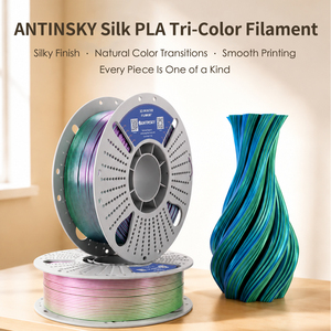 เส้นพลาสติกสำหรับพิมพ์ 3 มิติ Antinsky PLA Silk Tri Colors ขนาด 1.75 มม. น้ำหนัก 1 กก. สีรุ้ง ยืดหยุ่นได้ หลายสี สำหรับวัสดุพิมพ์ 3 มิติ - Product Image 4