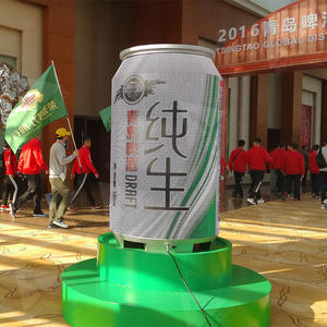 Gongdong LED-scherm in volle kleur voor binnen/buiten, geschikt voor bierflesdisplays met video/tekst/afbeelding, flexibel ontwerp. - Product Image 2