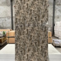 Panneau mural en PVC marbré ignifuge, écologique, anti-termites, résistant, 3 mm, 3,2 mm, revêtement UV, imperméable, facile à nettoyer, directement de l'usine