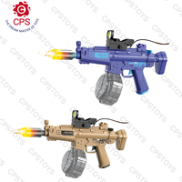 Pistola de agua eléctrica AK M416 MP5, pistola de chorro automática con luz, juguete de verano para niños al aire libre