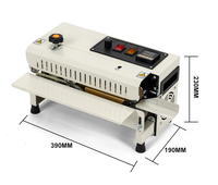 Mesin Pengemas dan Penyegel Mini Horizontal Kontinu Wallepac dengan Kontrol Suhu Digital