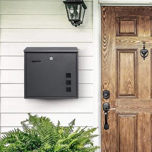Moderno impermeable al aire libre Metal buzón soporte inteligente residencial sistema de <span class=keywords><strong>entrega</strong></span> de paquetes para apartamentos - Product Image 4