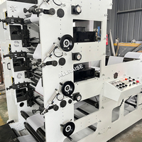 Machine d'impression d'étiquettes flexographiques automatique à haute précision avec séchage UV et haute vitesse, pour impression rouleau à rouleau - Vente chaude