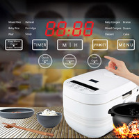 Autres appareils de cuisine Multi Cooker Pot Large Multifunctional Pot Ih Electric Soup Rice Cooker 5l Non Stick Cooking Pan Square