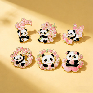2026 Magnet Kulkas Akrilik DIY Panda Festival Sakura Lucu Baru, Dapat Disesuaikan, Gaya Cina, Dekorasi Rumah, Stiker Magnetik - Product Image 3