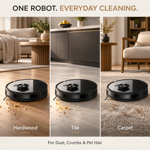 Robot Aspirador 20000Pa con Navegación Láser LDS, Estación de Autovaciado, Control por Voz Alexa y Google, Mopa, Compatible con App Tuya, Proveedor OEM ODM - Product Image 2