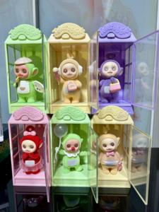 Vente en gros de figurines originales <span class=keywords><strong>Minso</strong></span> Teletubbies Show Window Series Boîte aveugle Poupée Boîte mystère Kawaii Pendentif Poupée Jouet Cadeau - Product Image 3
