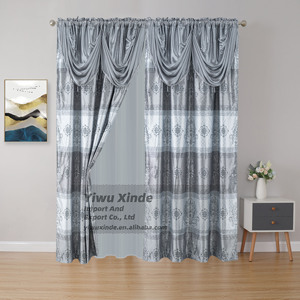 Rideaux de fenêtre en gros à <span class=keywords><strong>prix</strong></span> abordable, rideaux et cantonnières de luxe, rideaux élégants à double couche pour salon en promotion - Product Image 5