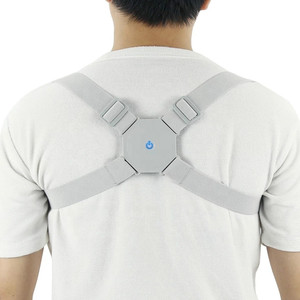 USB có thể sạc lại điện thắt lưng rung massager cột sống trở lại Brace hỗ trợ vành đai thông minh tư thế <span class=keywords><strong>Corrector</strong></span> - Product Image 1