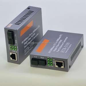 ตัวแปลงสัญญาณมีเดีย HTB-3100 ความเร็วสูง 10/100Mbps ระยะ 25 กม. พร้อมหัวต่อ SC และพอร์ต RJ45 สำหรับไฟเบอร์ออปติก - Product Image 2