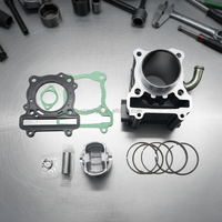 Kit de mise à niveau moteur moto QJ164 164MK 64mm 180CC Big Bore avec cylindre, piston, segments et joints pour Benelli 180S BJ175-31 QJ164MK
