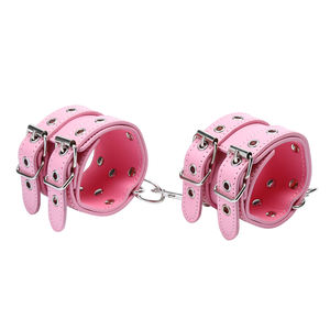 Prix de gros Menottes <span class=keywords><strong>en</strong></span> cuir pour couples BDSM Sexy Bondage Gear Fétiche Menottes de retenue pour l'intimité - Product Image 6