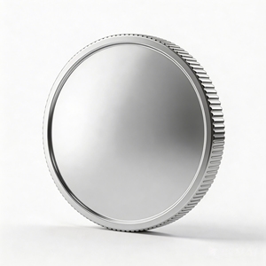 Pièces de monnaie vierges en <span class=keywords><strong>argent</strong></span> de haute qualité à bords fraisés, polies, personnalisables, pour souvenirs, vente en gros, sans minimum de commande - Product Image 1