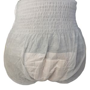 Morbidi e traspiranti monouso per adulti Pull-Up Pant pannolini in tessuto semplice per la cura personale prodotti per l'igiene femminile - Product Image 1