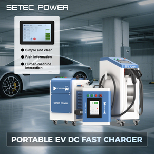 Cargador Portátil Rápido de CC para Vehículos Eléctricos <span class=keywords><strong>SETEC</strong></span> POWER PowerPack 10kW/20kW/30kW/60kW Nivel 3, Banco de Energía para Auto - Product Image 3