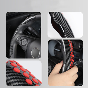 Coprivolante universale di lusso antiscivolo 2 pezzi <span class=keywords><strong>in</strong></span> fibra di carbonio per <span class=keywords><strong>auto</strong></span> 2023 - Product Image 5