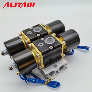 Assemblage 1/2 "Snelle Airbag Systeem Controle Rit Spruitstuk Ventiel Voor Luchtvering VUX-4F Met Dot Fitting 2w160-4f Blokklep - Product Image 4