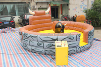 Machine de taureau gonflable commerciale Aoqile, vitesse réglable pour adultes et adolescents, activités de plein air pour les événements
