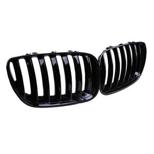 Calandre de pare-chocs avant BMW noir mat en plastique ABS pour X5 E53 2004 2006, kit de modernisation - Product Image 3