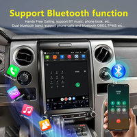 Radio Estéreo para Auto con Android 14 de 12.1 Pulgadas para Ford F150 2013-2015 |   CarPlay Inalámbrico y Android Auto |   4G LTE/WiFi Integrado |   Reversing