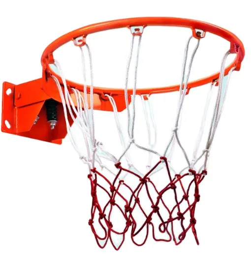 โลหะเหล็กกลางแจ้งบาสเกตบอลแหวนWall Mount Basketball Hoop
