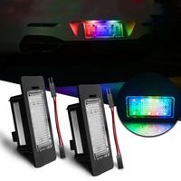 Nouveaux accessoires d'éclairage automobile 2024, éclairage coloré pour voiture, sans erreur Canbus, éclairage LED pour plaque d'immatriculation, pour véhicule de tourisme VW