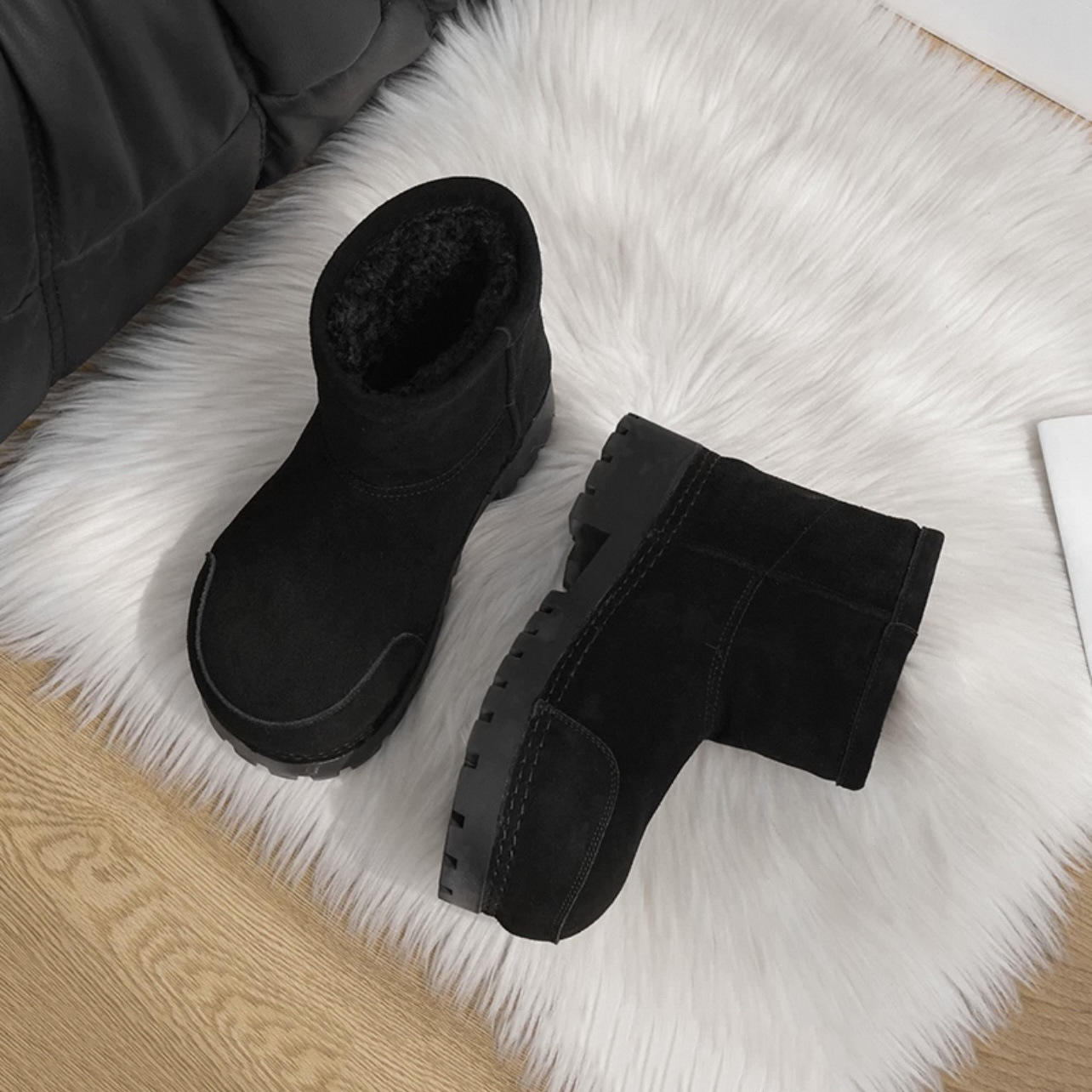 Z1230BT01 Black Short boots