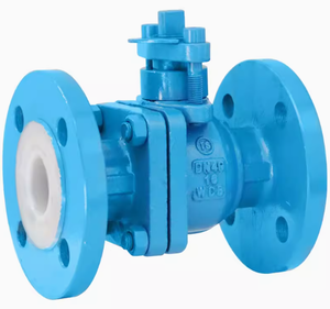 Vanne à boisseau sphérique OEM Q41F 46-16C en acier moulé, manuelle, personnalisable, à raccordement par bride, en PTFE fluoré, résistante à la corrosion et aux produits chimiques - Product Image 6