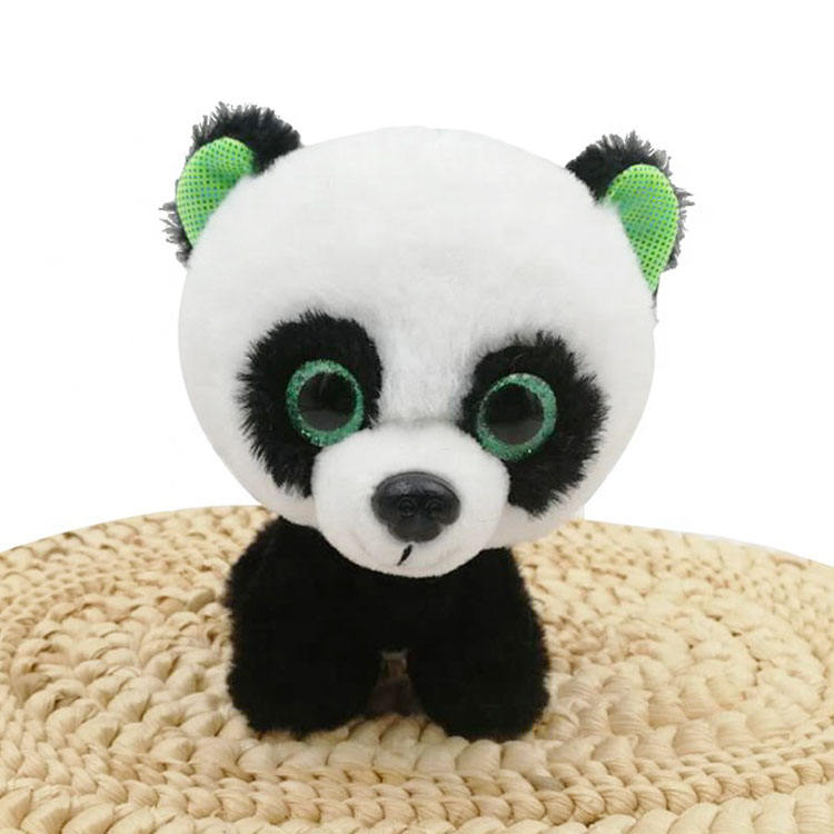 Wholesale Custom 5 Inch Panda Stuffed Plush Toys Soft Lovely